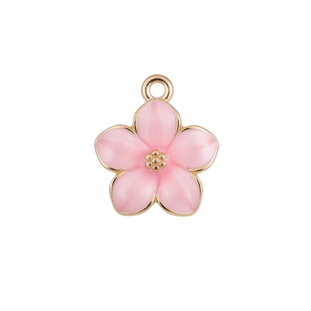 Pink Blossom Charm