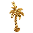Large Palm Tree Pendant Charm