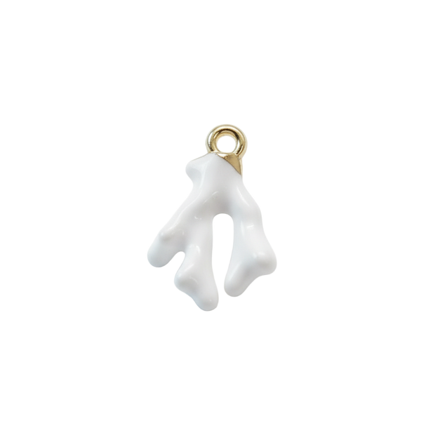 White Coral Charm