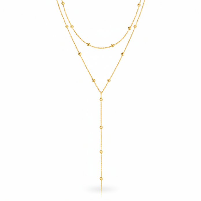 Alice Layered Necklace (Gold)