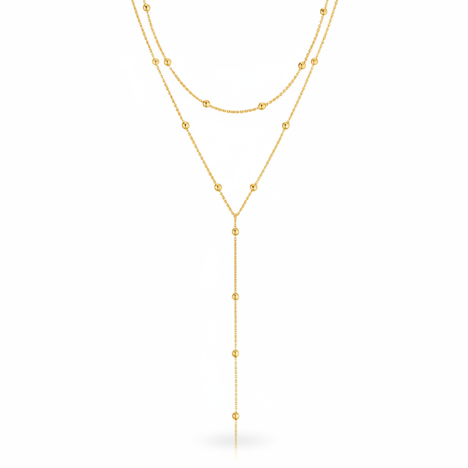 Alice Layered Necklace (Gold)