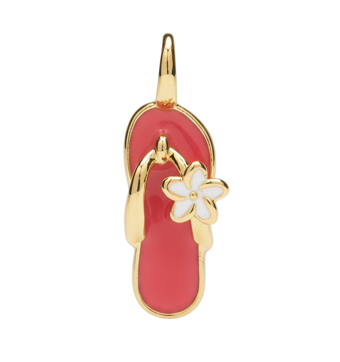 Red Maui Sandal Charm