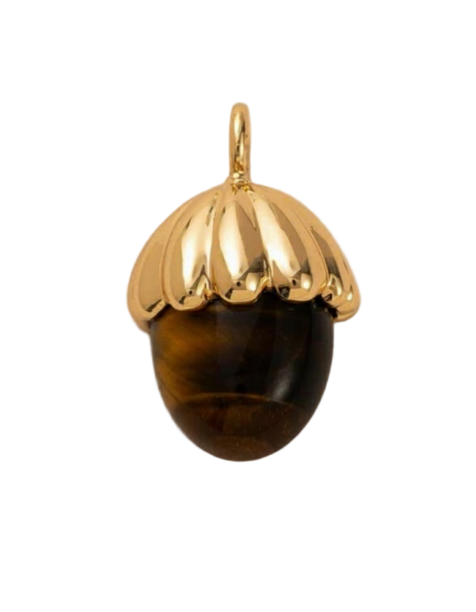 Golden Walnut Charm