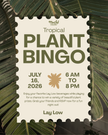 Mochi Charms Plant Bingo Night at Lay Low