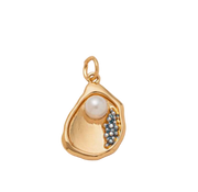 Oyster with Pearl Charm