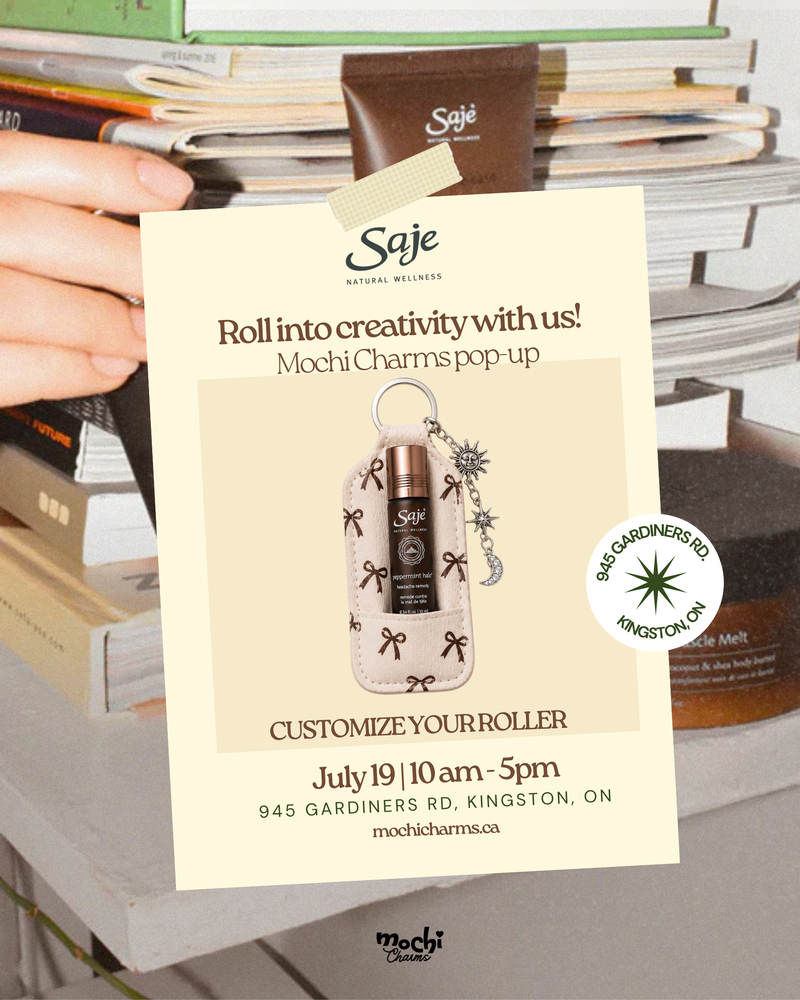 Saje Wellness X Mochi Charms Pop Up