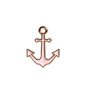 Pink Anchor Charm