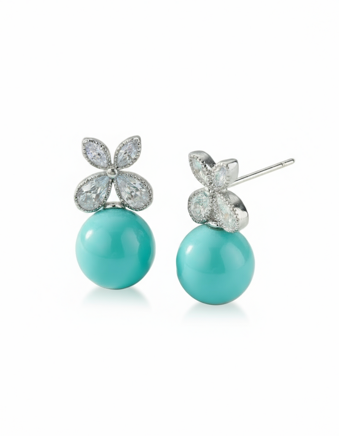Tiffany Bloom Earrings (Silver)