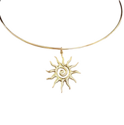 Sunspell Choker Necklace (Gold)
