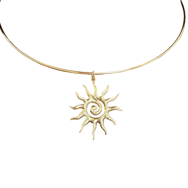 Sunspell Choker Necklace (Gold)
