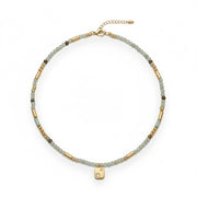Meadow Beaded Necklace (Gold)