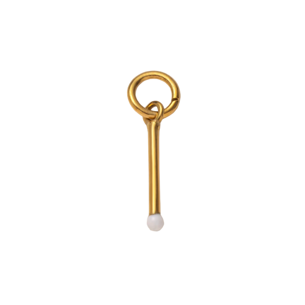 Small Match White Charm