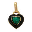 Green Heart Charm