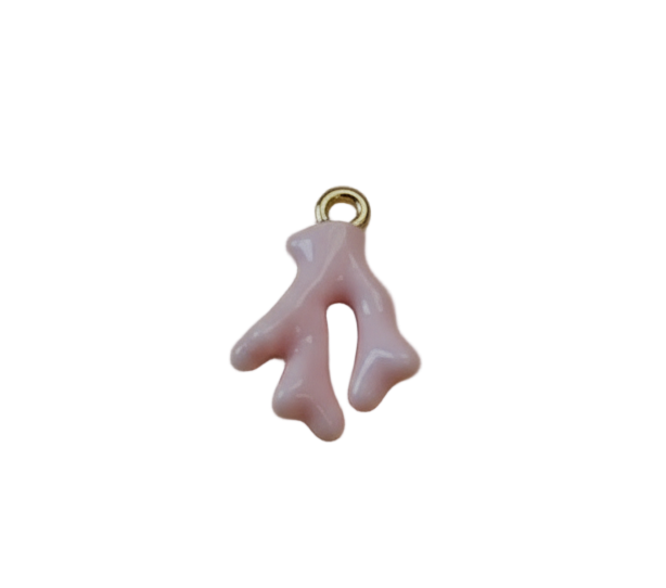 Pink Light Coral Charm
