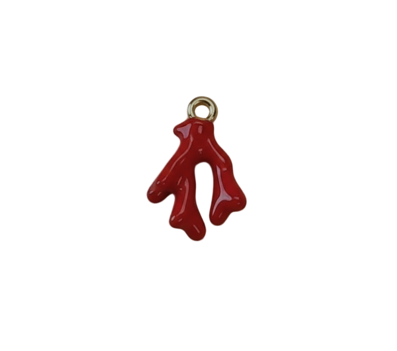 Red Coral Charm