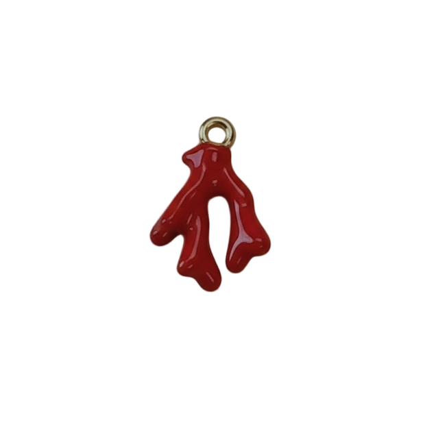 Red Coral Charm