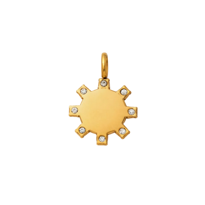 The Round Table Diamond Charm