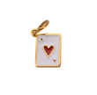 Ace of Hearts Card Charm