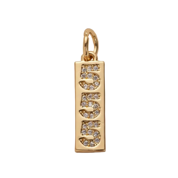 Angel Number 555 Charm (Gold)