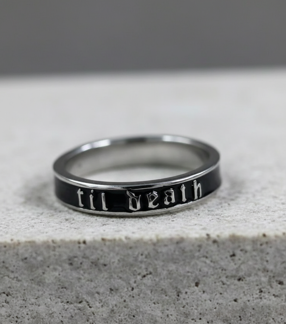 Til Death Ring (Silver)
