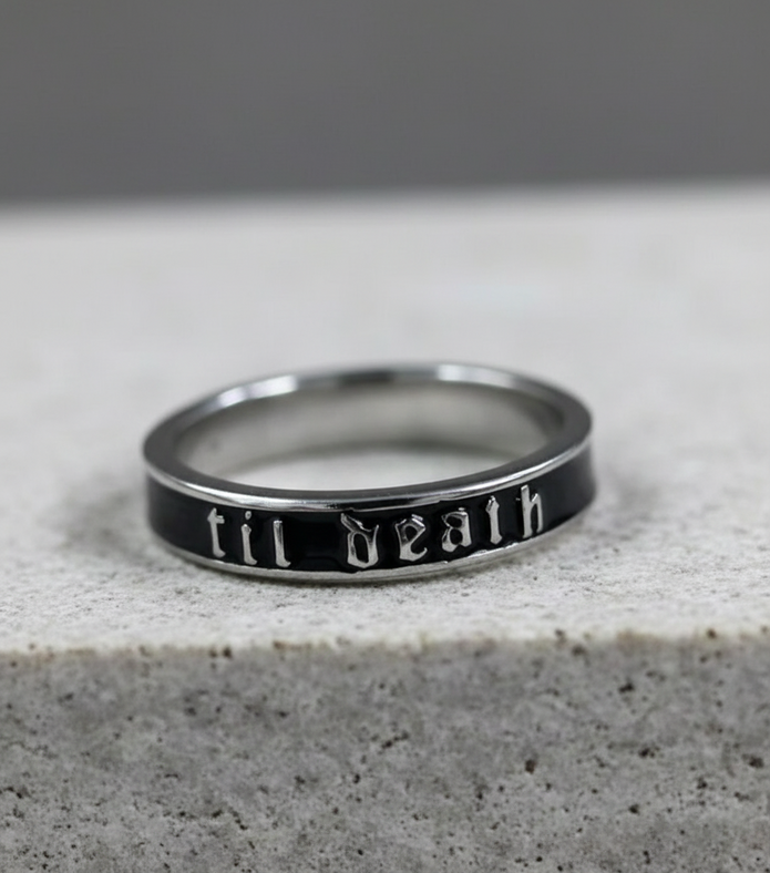 Til Death Ring (Silver)