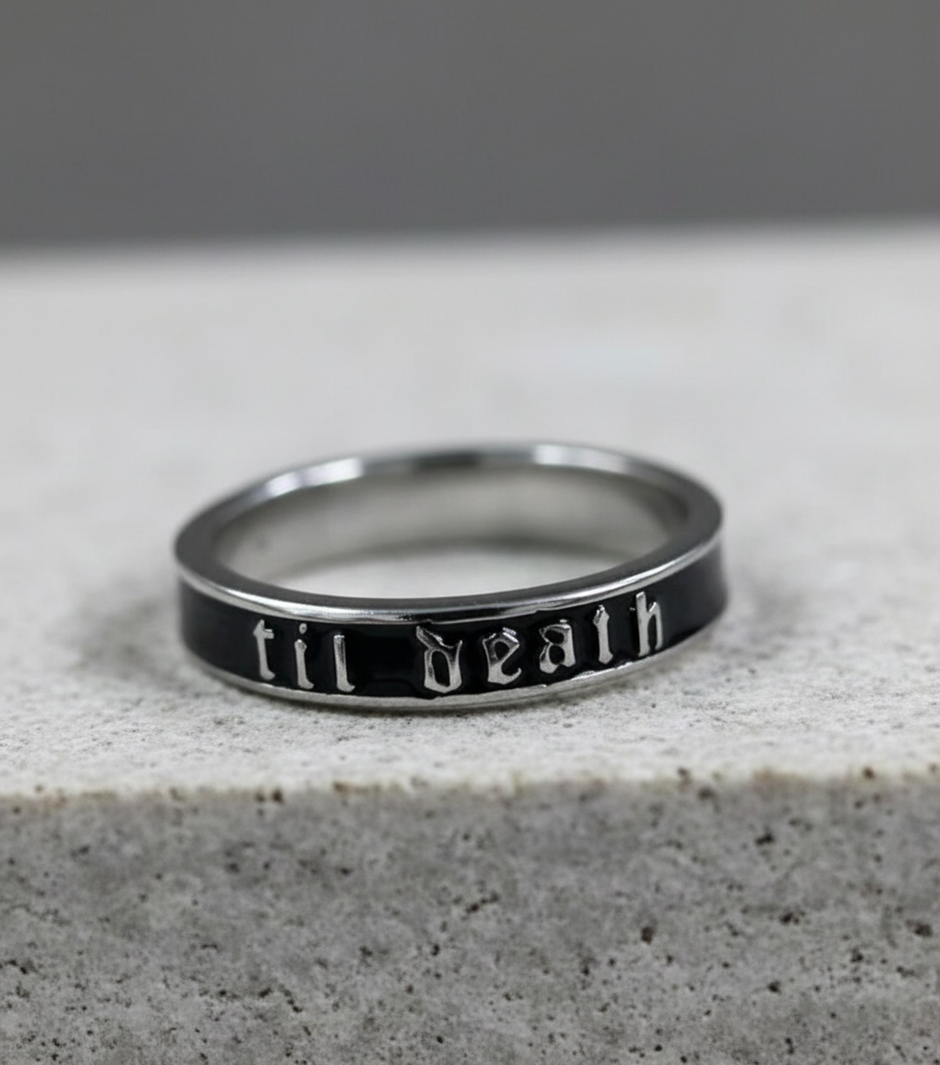 Til Death Ring (Silver)