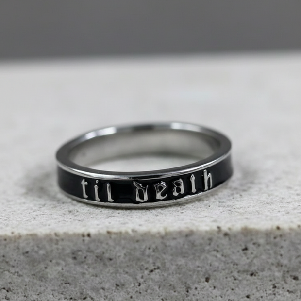 Til Death Ring (Silver)