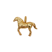 Horse Solid Charm (Gold)