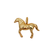 Horse Solid Charm (Gold)