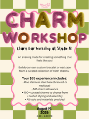 Mochi Charms Workshop at Studio 88 - August 19, 2026