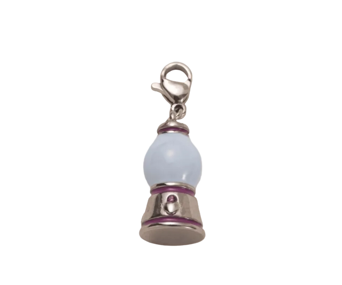 Crystal Ball Charm (Silver)