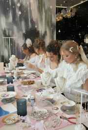 Charm & Coffee Bridgerton Themed Workshop at Boboli Cafe