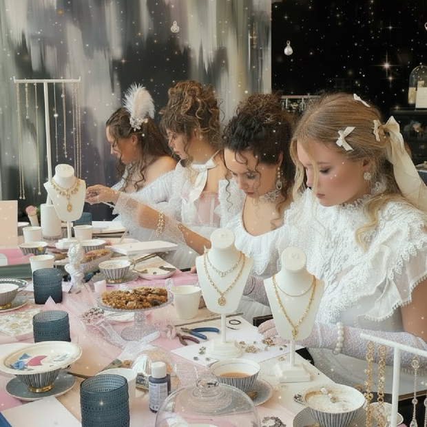 Charm & Coffee Bridgerton Themed Workshop at Boboli Cafe