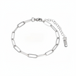 Paper clip Bracelet (Silver)