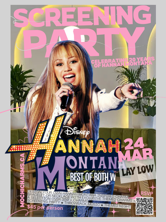 Charm & Hannah Montana Screening Party at Lay Low