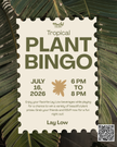 Mochi Charms Plant Bingo Night at Lay Low