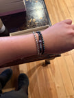 Handmade Iridescent Beaded Bracelet