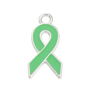 Green Breast Cancer Awareness Charm