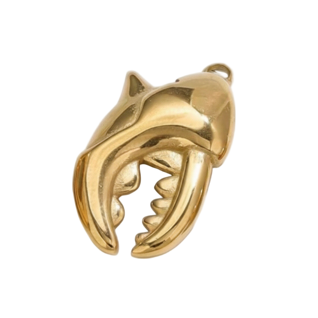 Crab Claw Charm (Gold)