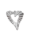 Heart Abstract Charm (Silver)