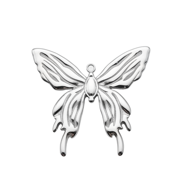 Butterfly Charm (Silver)