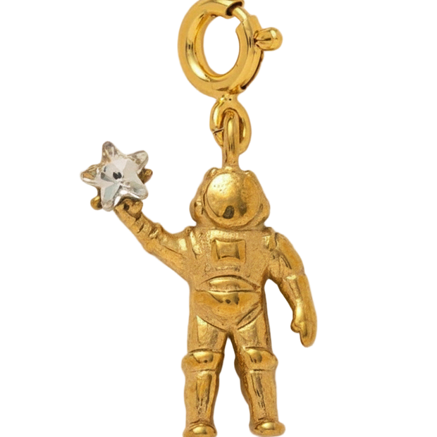 Astronaut Charm (Gold)
