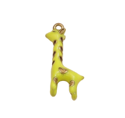 Yellow Giraffe Charm