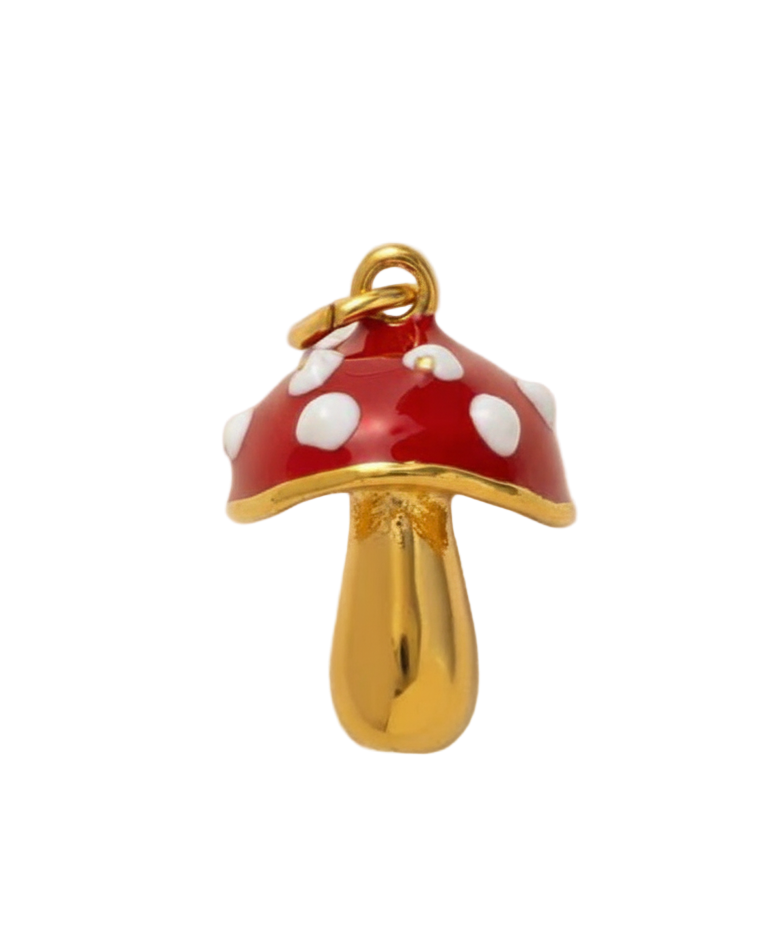 Red Mushroom Charm