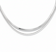 Aura Layered Necklace (Silver)