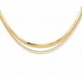 Aura Layered Necklace (Gold)