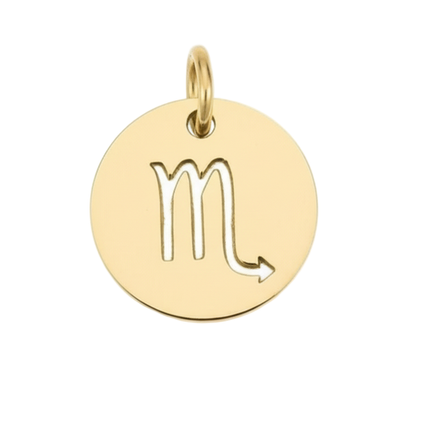 Scorpio Zodiac Charm (Gold)
