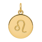 Leo Zodiac Charm (Gold)