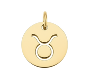 Taurus Zodiac Charm (Gold)