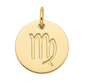 Virgo Zodiac Charm (Gold)